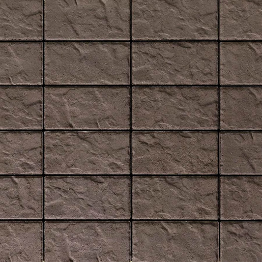 Techo-Bloc BLU 60 MM, 6X13, SLATE, CHOCOLATE BROWN