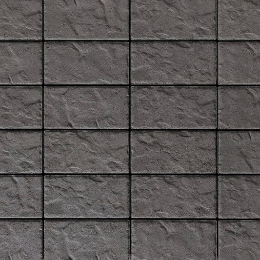 Techo-Bloc BLU 80 MM HD², 6X13, SLATE, ONYX BLACK