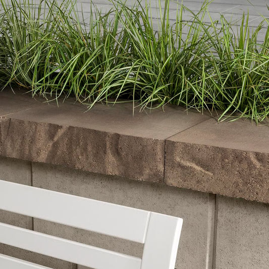 Techo-Bloc BRANDON CAP, SLATE, CHESTNUT BROWN