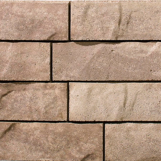 Techo-Bloc BRANDON 90MM FIRE PIT, SQUARE [NO SLEEVE], CHESTNUT BROWN
