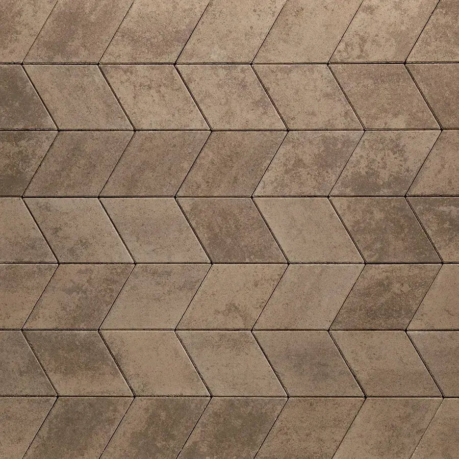 Techo-Bloc DIAMOND HD², SMOOTH, CHESTNUT BROWN Paver