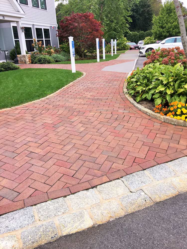 Pine Hall Brick Pathway Beale Street