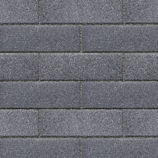 Pavers : Unilock Eco Terra 8cm 4x12 Light Steel Grey