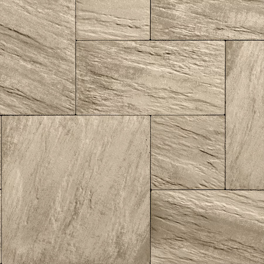 Techo-Bloc EVEREST HD², 250X250, SLATE, CAFFE CREMA