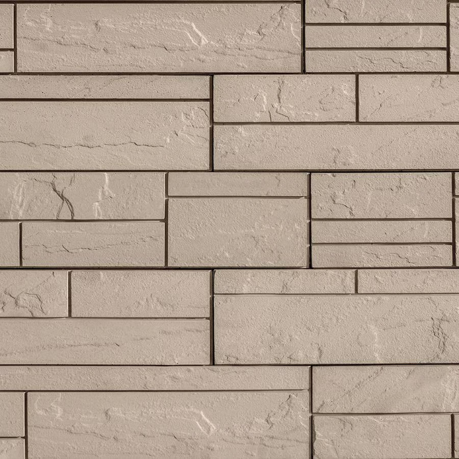 Techo-Bloc ICONIC FASCIA CORNER/PILLAR, KLEANBLOC, ROCK GARDEN BROWN