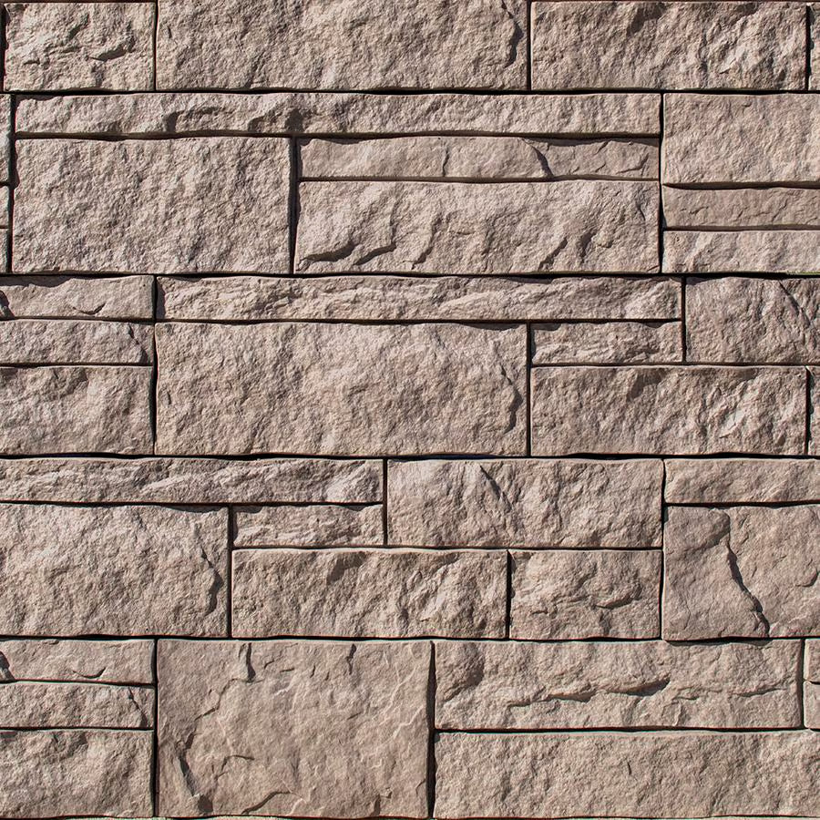 Techo-Bloc ROSEMONT FASCIA CORNER/PILLAR, KLEANBLOC, ROCK GARDEN BROWN