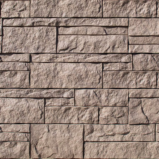 Techo-Bloc ROSEMONT FASCIA CORNER/PILLAR, KLEANBLOC, ROCK GARDEN BROWN