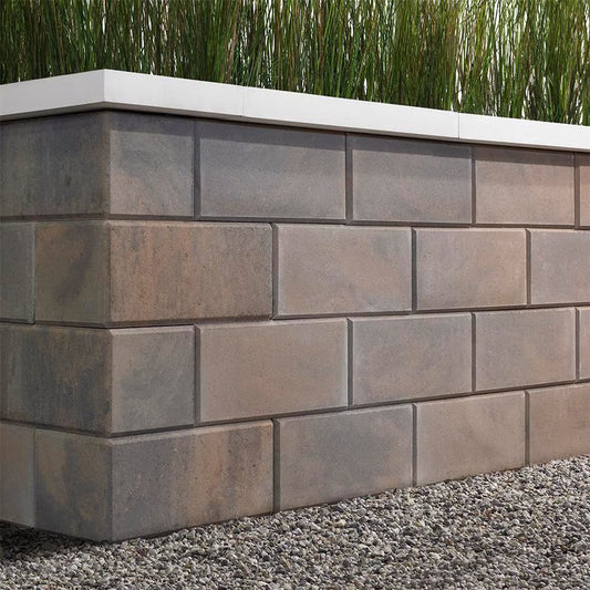 Techo-Bloc G-FORCE CORNER, SMOOTH, CHAMPLAIN GREY