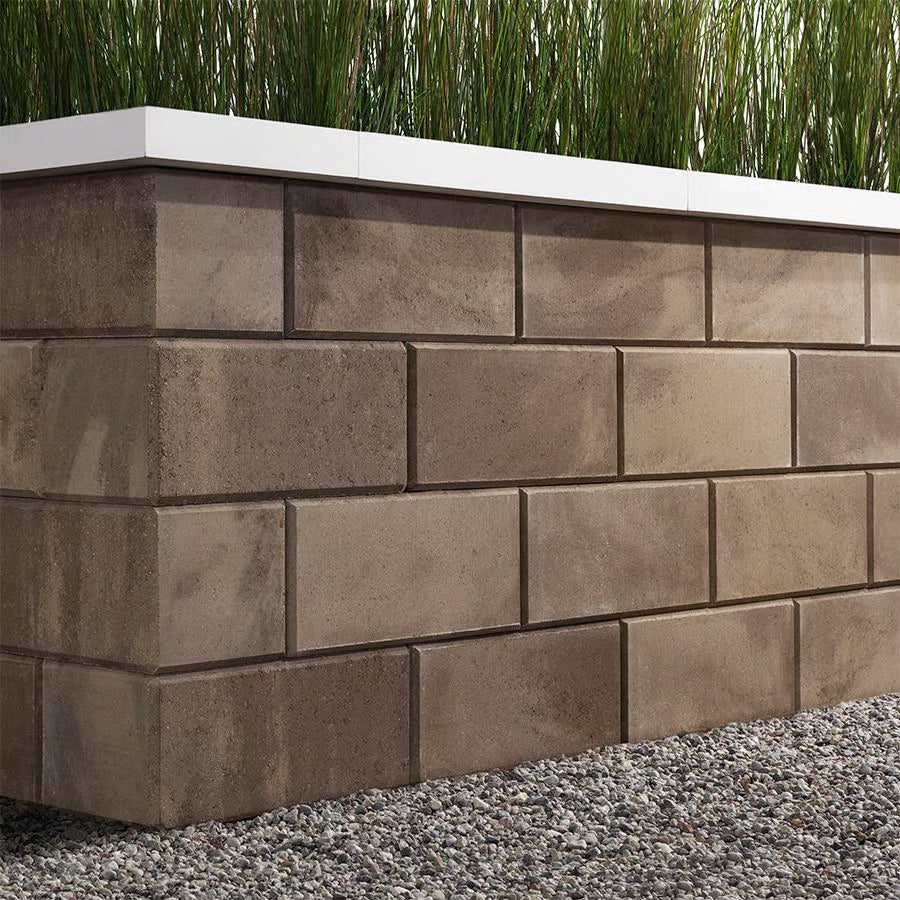 Techo-Bloc G-FORCE CORNER, SMOOTH, CHESTNUT BROWN
