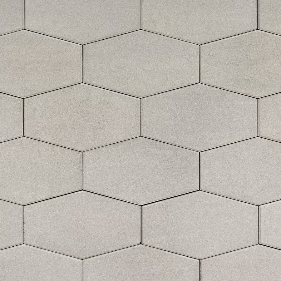 Techo-Bloc HEXA 100 HD², SMOOTH, GREYED NICKEL Paver