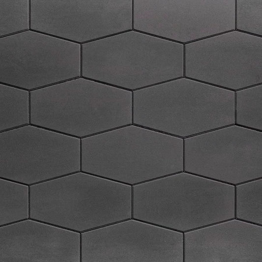 Techo-Bloc HEXA 100 HD², SMOOTH, ONYX BLACK Paver