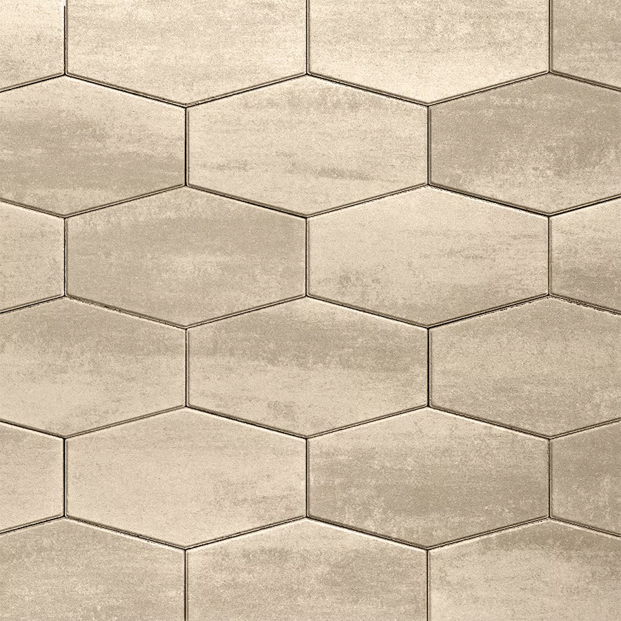 Techo-Bloc HEXA 60 HD², SMOOTH, CAFFE CREMA