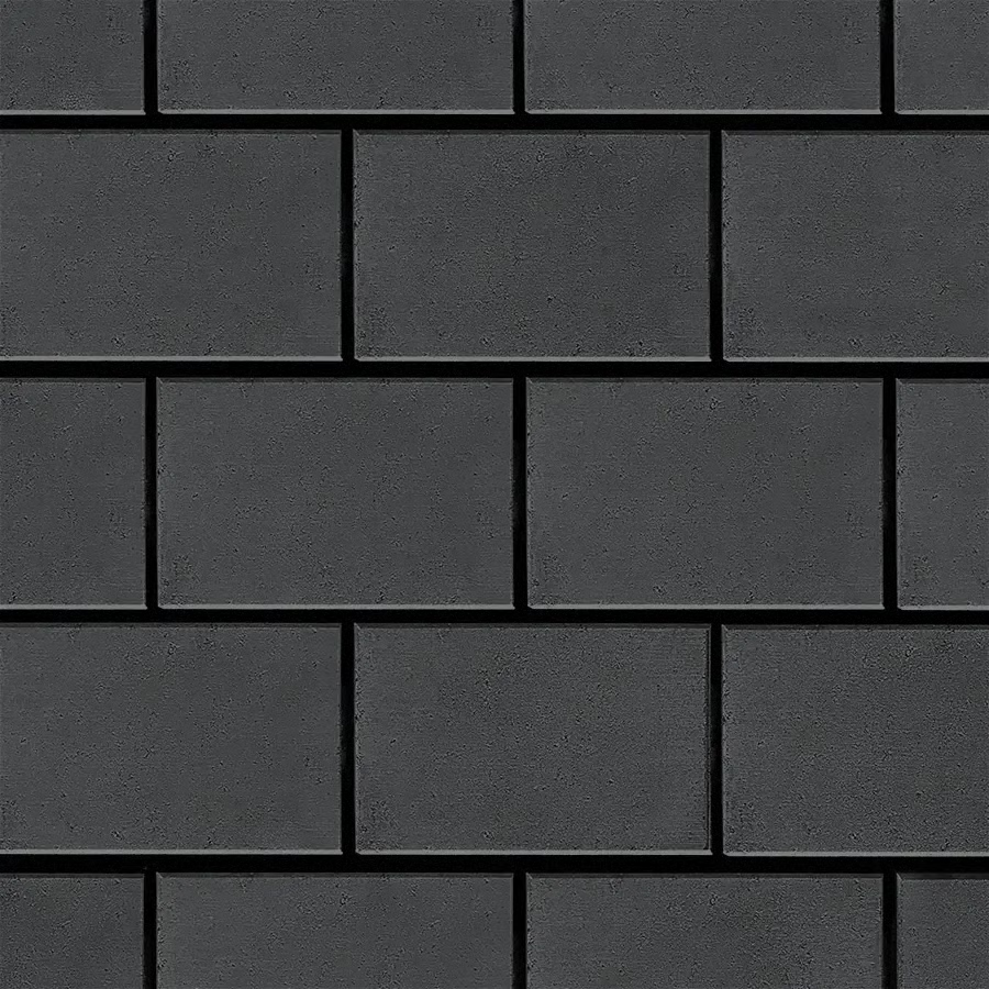 Techo-Bloc HYDRA, SMOOTH, ONYX BLACK Paver