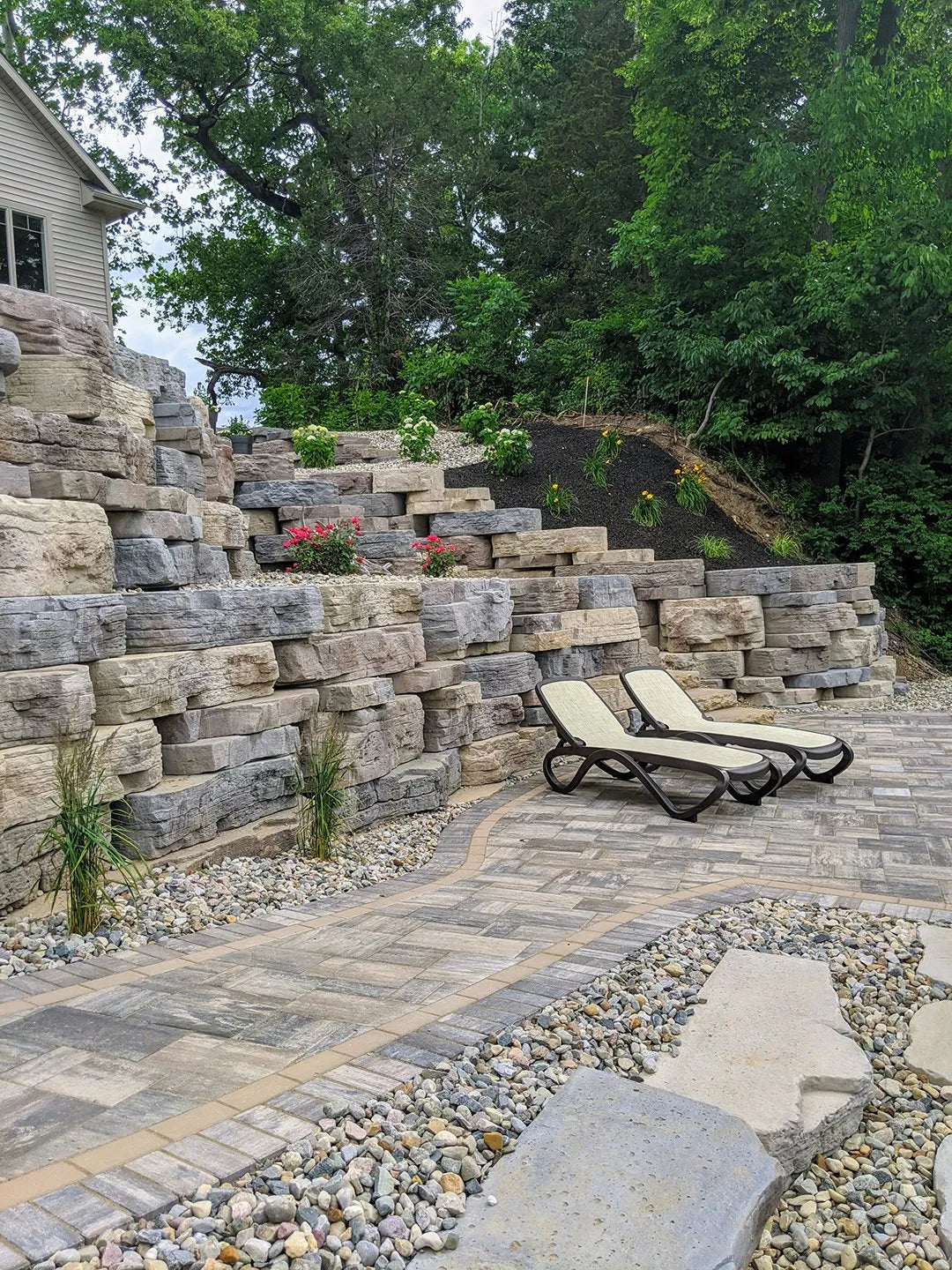 High Format Outcropping A 18 sf. LAKESHORE BLEND - Plt