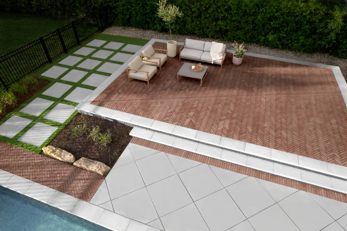 Techo-Bloc WESTMOUNT HD², SMOOTH, MERLOT Paver