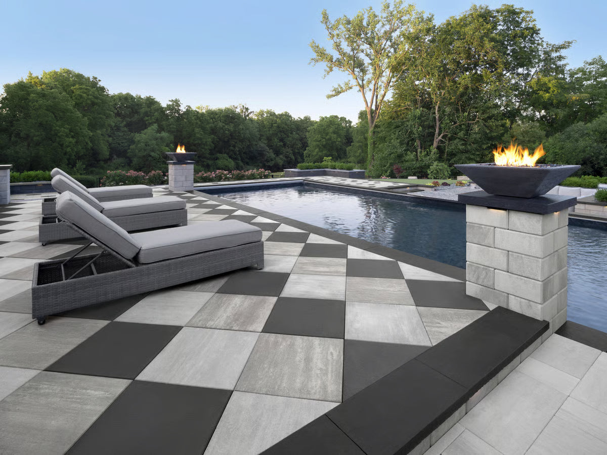 Techo-Bloc INDUSTRIA 600X300X100 HD², SMOOTH, SHALE GREY * Paver