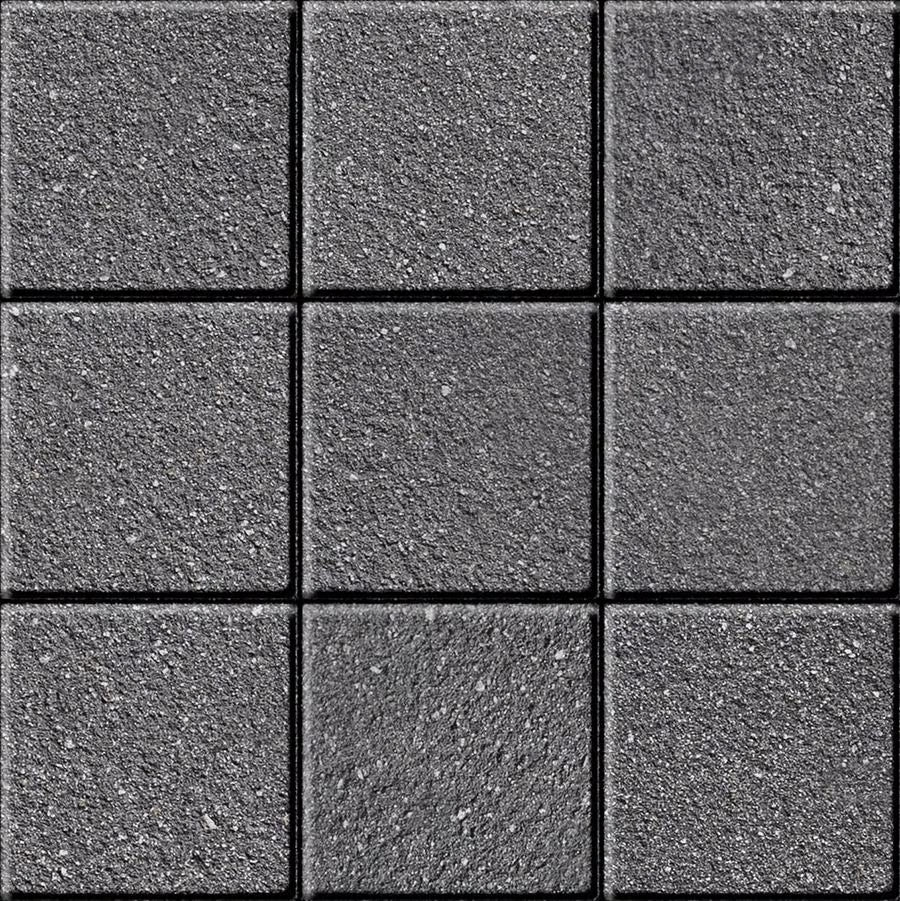 Techo-Bloc INDUSTRIA 600X600X100 HD², GRANITEX, ONYX BLACK * Paver