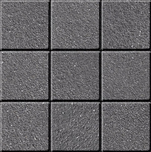 Techo-Bloc INDUSTRIA 600X600X100 HD², GRANITEX, ONYX BLACK * Paver