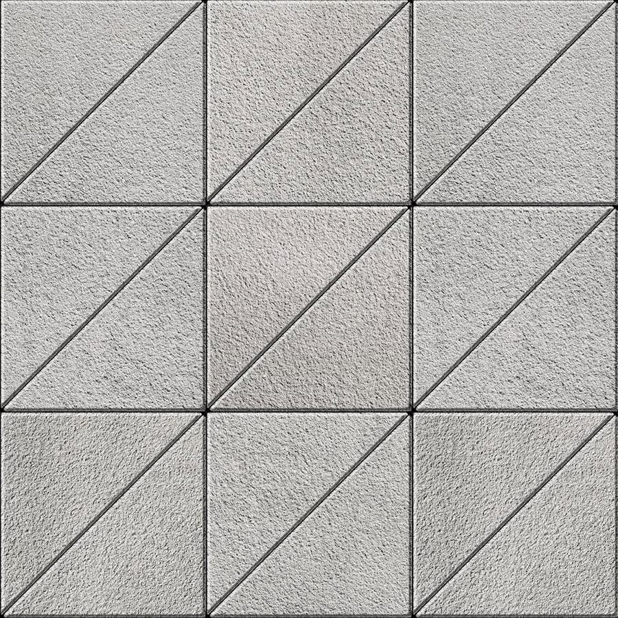 Techo-Bloc INDUSTRIA TRIANGLE HD², GRANITEX, GREYED NICKEL * Paver