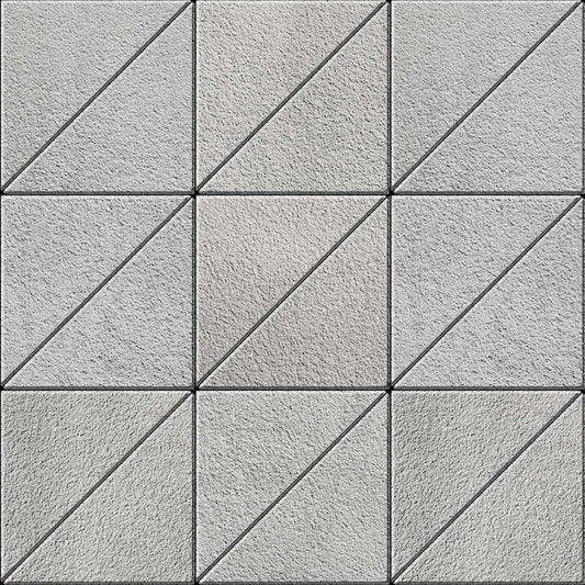 Techo-Bloc INDUSTRIA TRIANGLE HD², GRANITEX, GREYED NICKEL * Paver