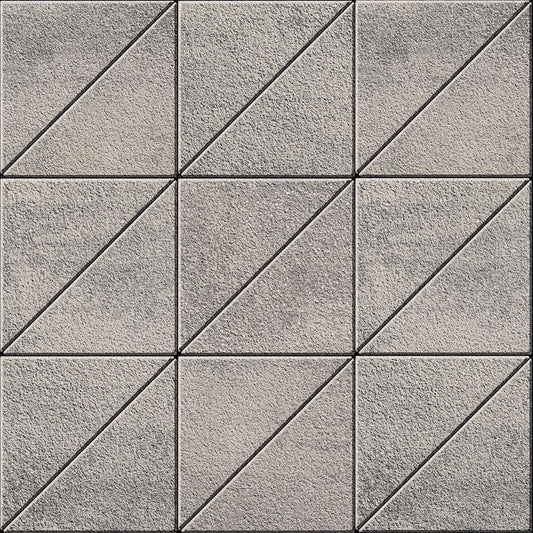 Techo-Bloc INDUSTRIA TRIANGLE HD², GRANITEX, SHALE GREY * Paver
