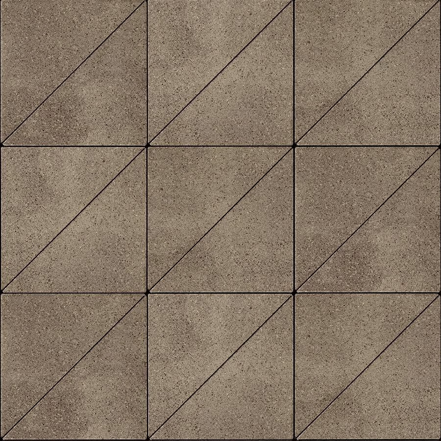 Techo-Bloc INDUSTRIA TRIANGLE HD², POLISHED, CHESTNUT BROWN * Paver