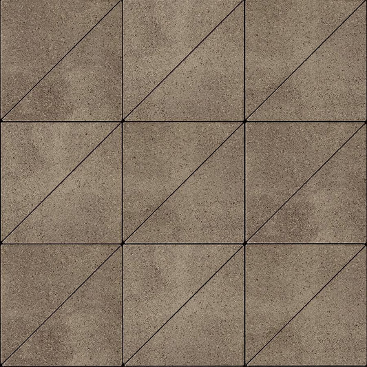 Techo-Bloc INDUSTRIA TRIANGLE HD², POLISHED, CHESTNUT BROWN * Paver