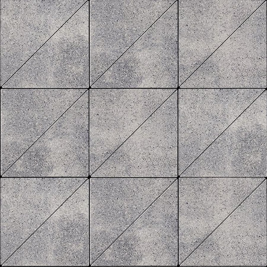 Techo-Bloc INDUSTRIA TRIANGLE HD², POLISHED, SHALE GREY * Paver