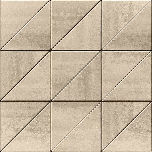 Techo-Bloc INDUSTRIA TRIANGLE HD², SMOOTH, CAFFE CREMA * Paver