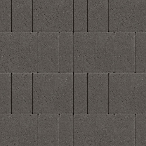 Techo-Bloc INDUSTRIA 600X600X100 HD², POLISHED, ONYX BLACK * Paver