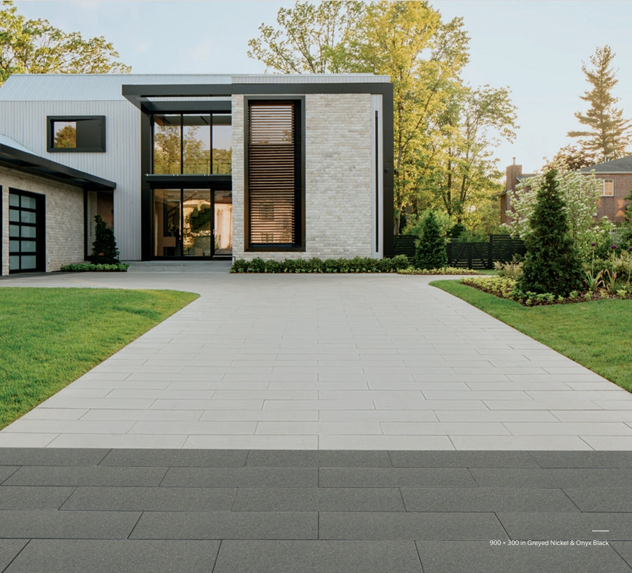 Techo-Bloc INDUSTRIA 600X600X100 HD², GRANITEX, ONYX BLACK * Paver