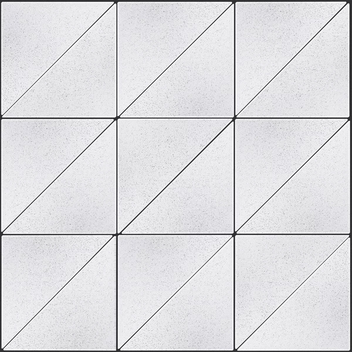 Techo-Bloc INDUSTRIA TRIANGLE HD², SMOOTH, SALT AND PEPPER * Paver