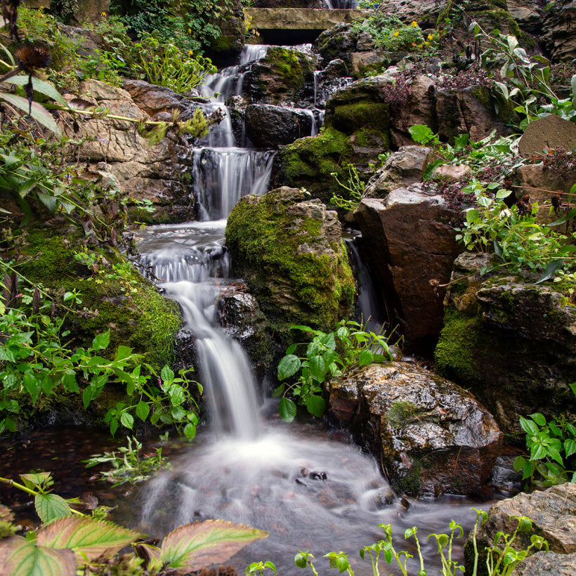 Aquascape LARGE PONDLESS WATERFALL KIT 26' STREAM W/SLD 5000-9000 ADJUSTABLE FLOW POND PUMP