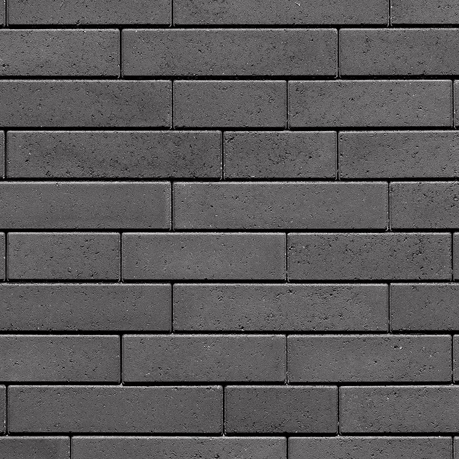 Techo-Bloc LINEA SMALL RECTANGLES, SMOOTH, ONYX BLACK Paver