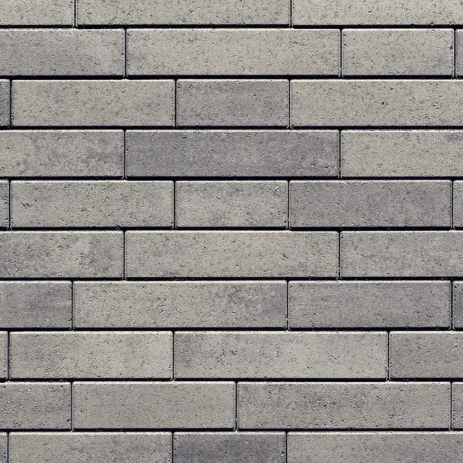 Techo-Bloc LINEA SMALL RECTANGLES, SMOOTH, SHALE GREY Paver