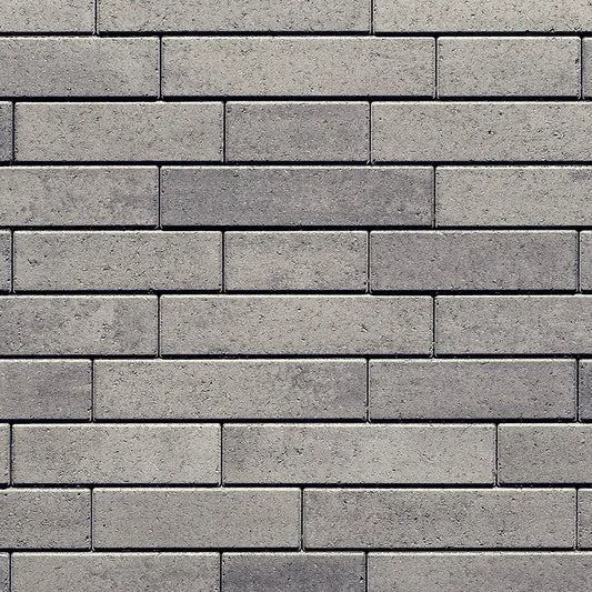 Techo-Bloc LINEA LARGE RECTANGLES, SMOOTH, SHALE GREY Paver