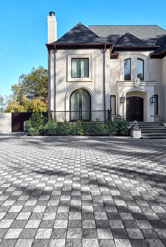 Techo-Bloc VALET, BASALT, ONYX BLACK Paver