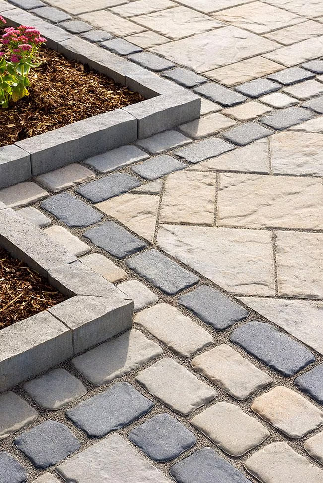 Techo-Bloc BRANDON EDGE, SLATE, CHAMPLAIN GREY