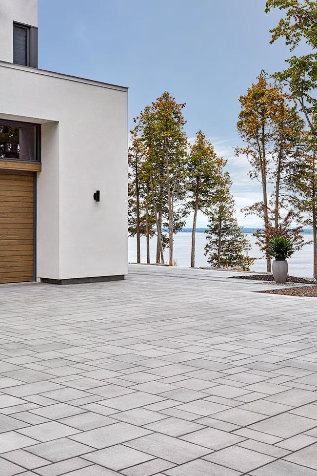 Techo-Bloc BLU 80 MM, 6X13, SMOOTH, GREYED NICKEL