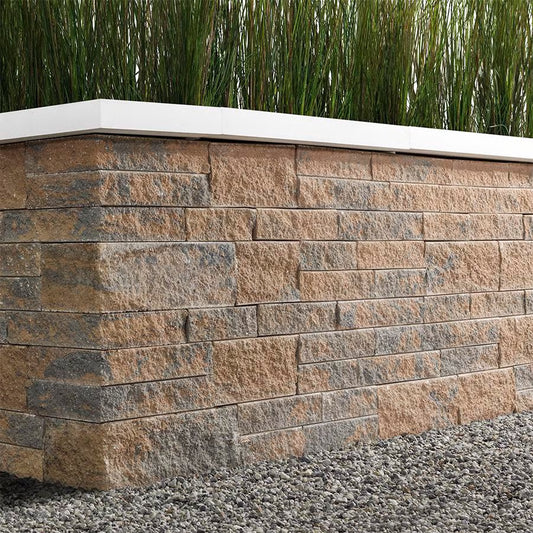 Techo-Bloc MINI-CRETA PILLAR, 24X6, ARCHITECTURAL, SANDLEWOOD