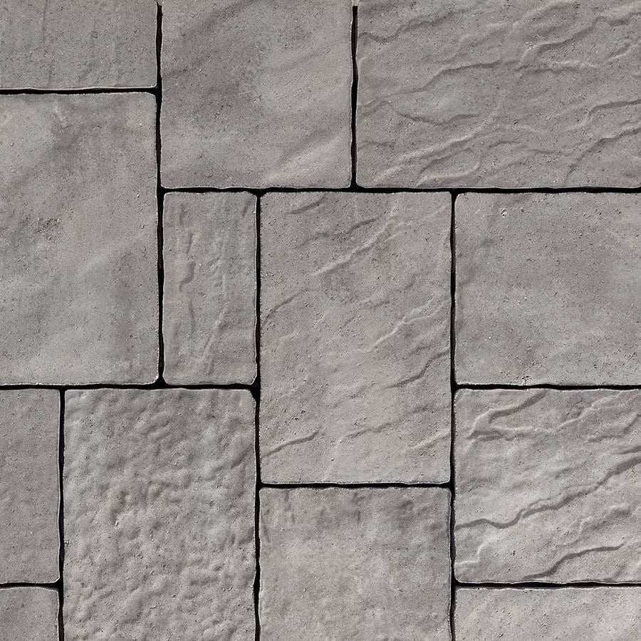 Techo-Bloc MISTA RANDOM PERMEABLE, SLATE, SHALE GREY Paver
