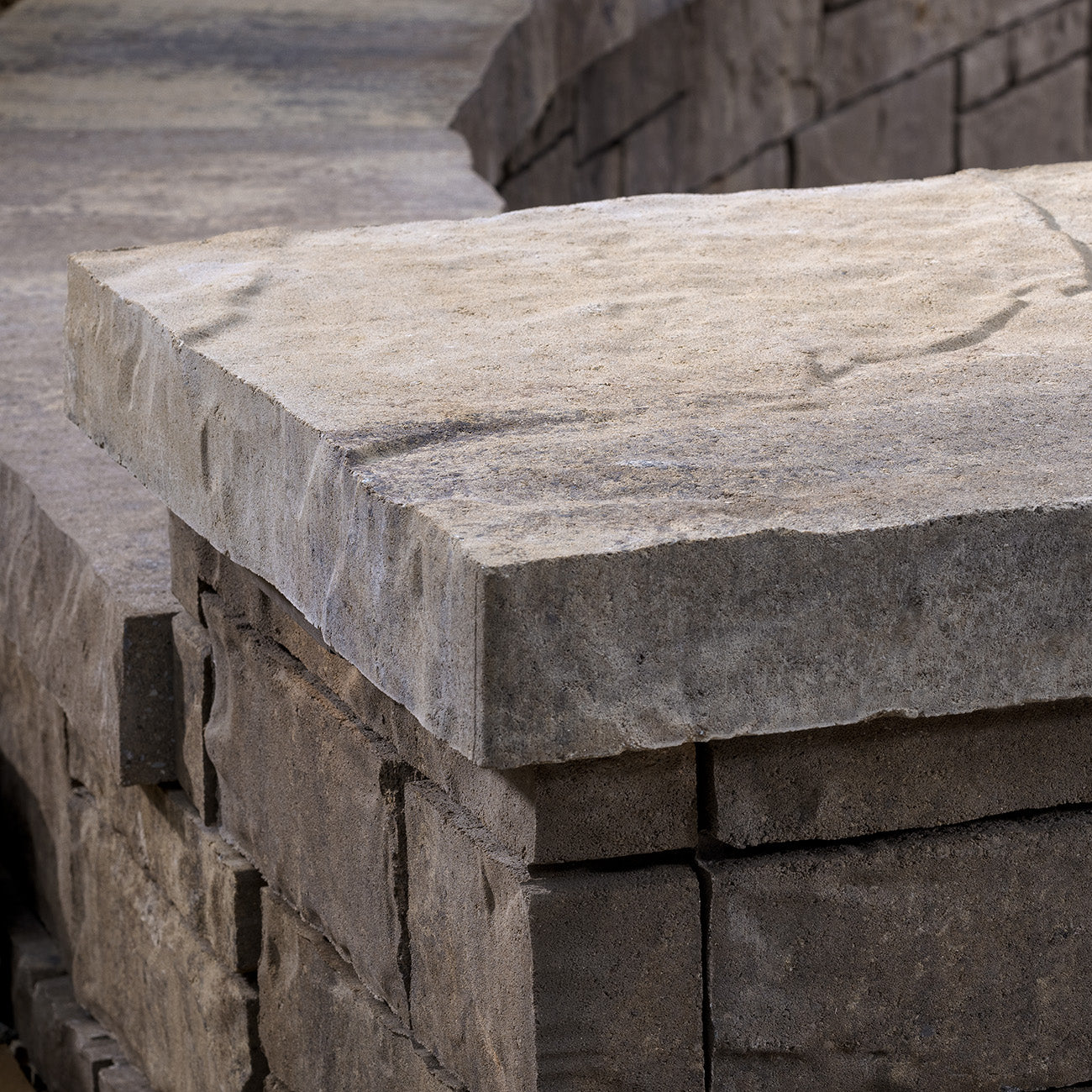 Belgard Limestone Esplanade 25"x25" Textured Pillar Cap