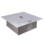 High Format Breeo Smokeless SS Fire Pit Liner SQUARE w/ Lid - Ea