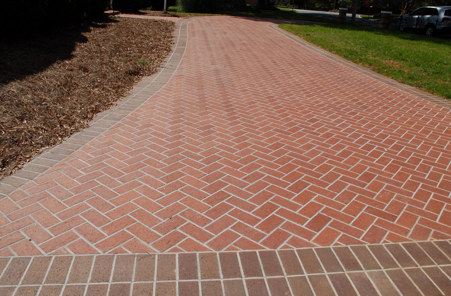 Pine Hall Brick Pathway Red Modular