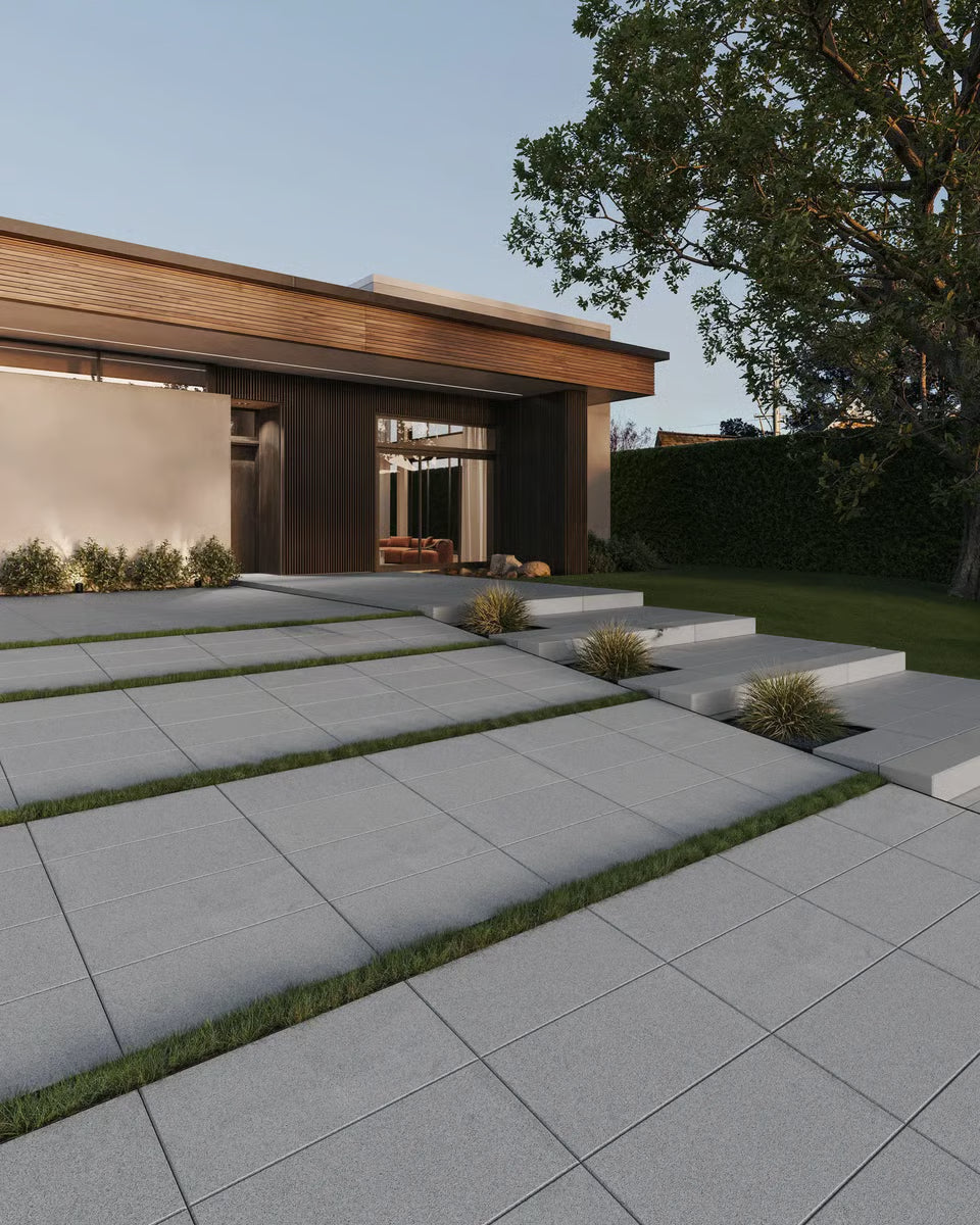 Techo-Bloc SLEEK HD², SMOOTH, SILVER GRANITE Paver