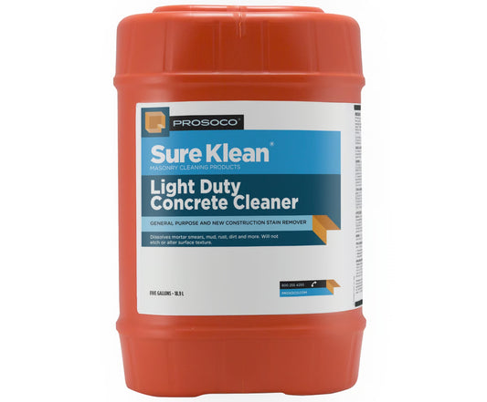 Techo-Bloc PROSOCO - LIGHT DUTY CONCRETE CLEANER - 5GAL