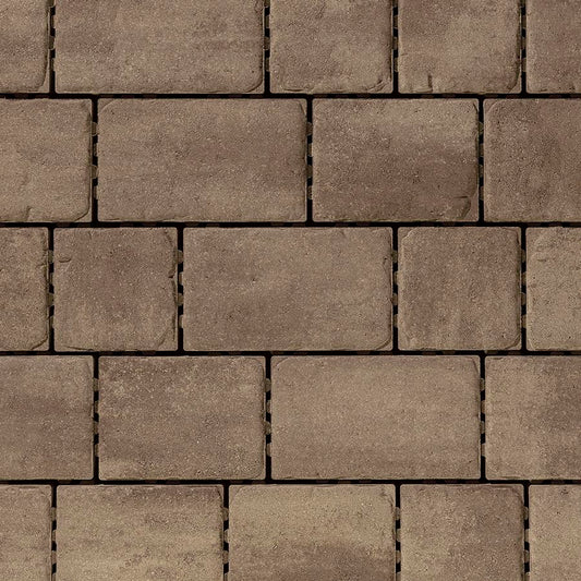 Techo-Bloc PURE PERMEABLE, BEVELED, CHESTNUT BROWN Paver