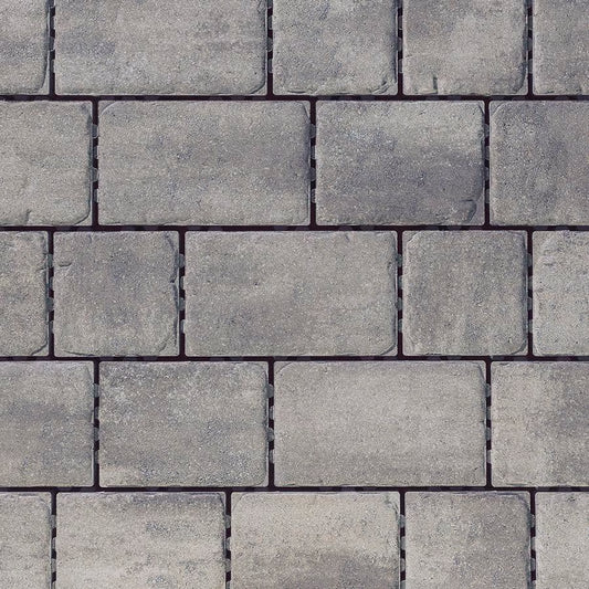 Techo-Bloc PURE PERMEABLE, BEVELED, SHALE GREY Paver