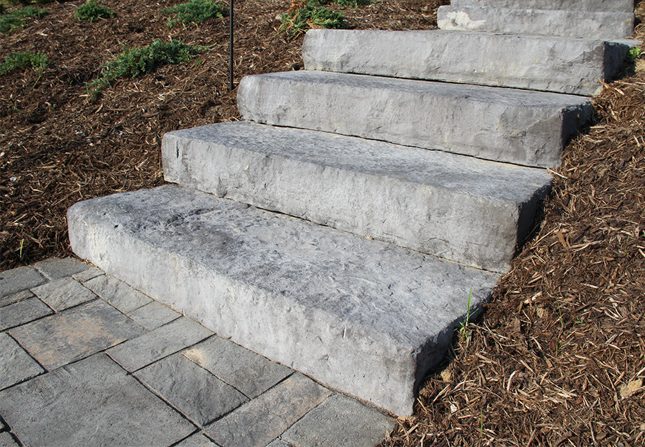 High Format Empire 3x18 Steps 8/pallet SLATE GRAY - Plt