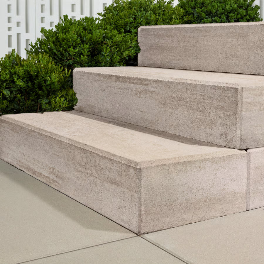 Techo-Bloc RAFFINATO STEP [9], SMOOTH, CAFFE CREMA